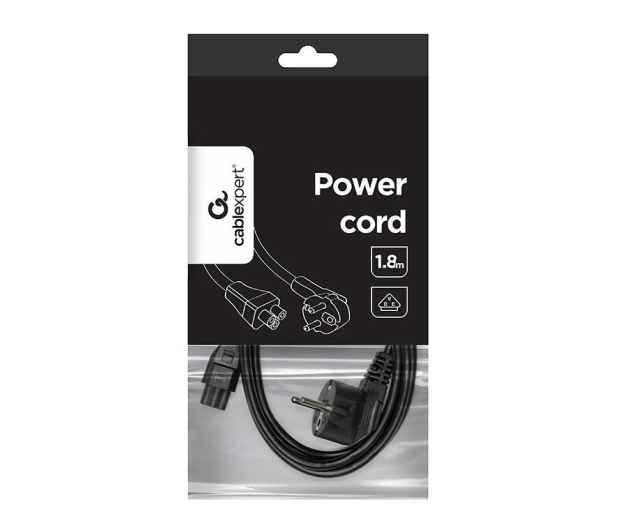 Gembird Kabel SCHUKO - C5 1,8m - 64442 - zdjęcie 2
